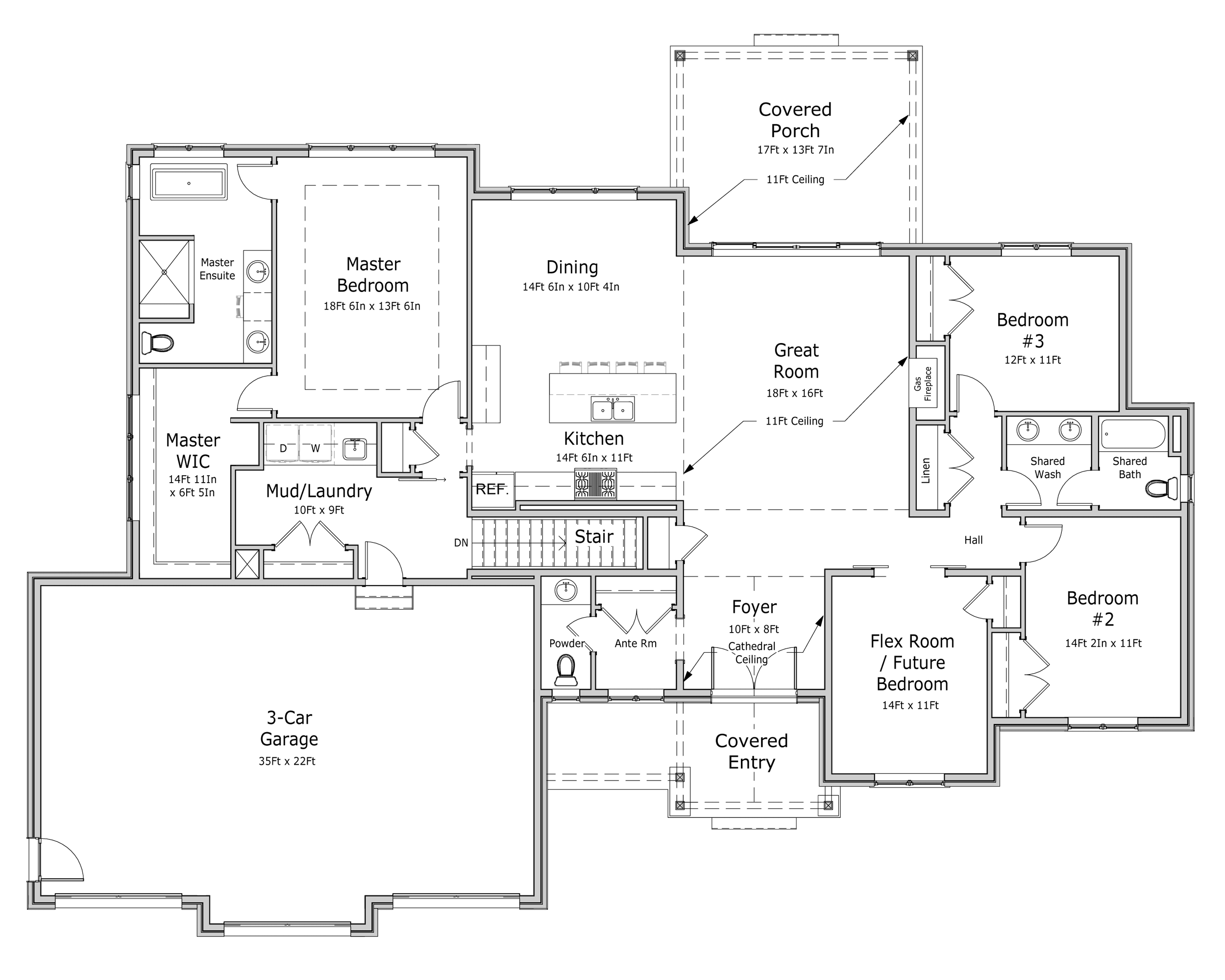 The Oxfordshire floorplan snapshot.