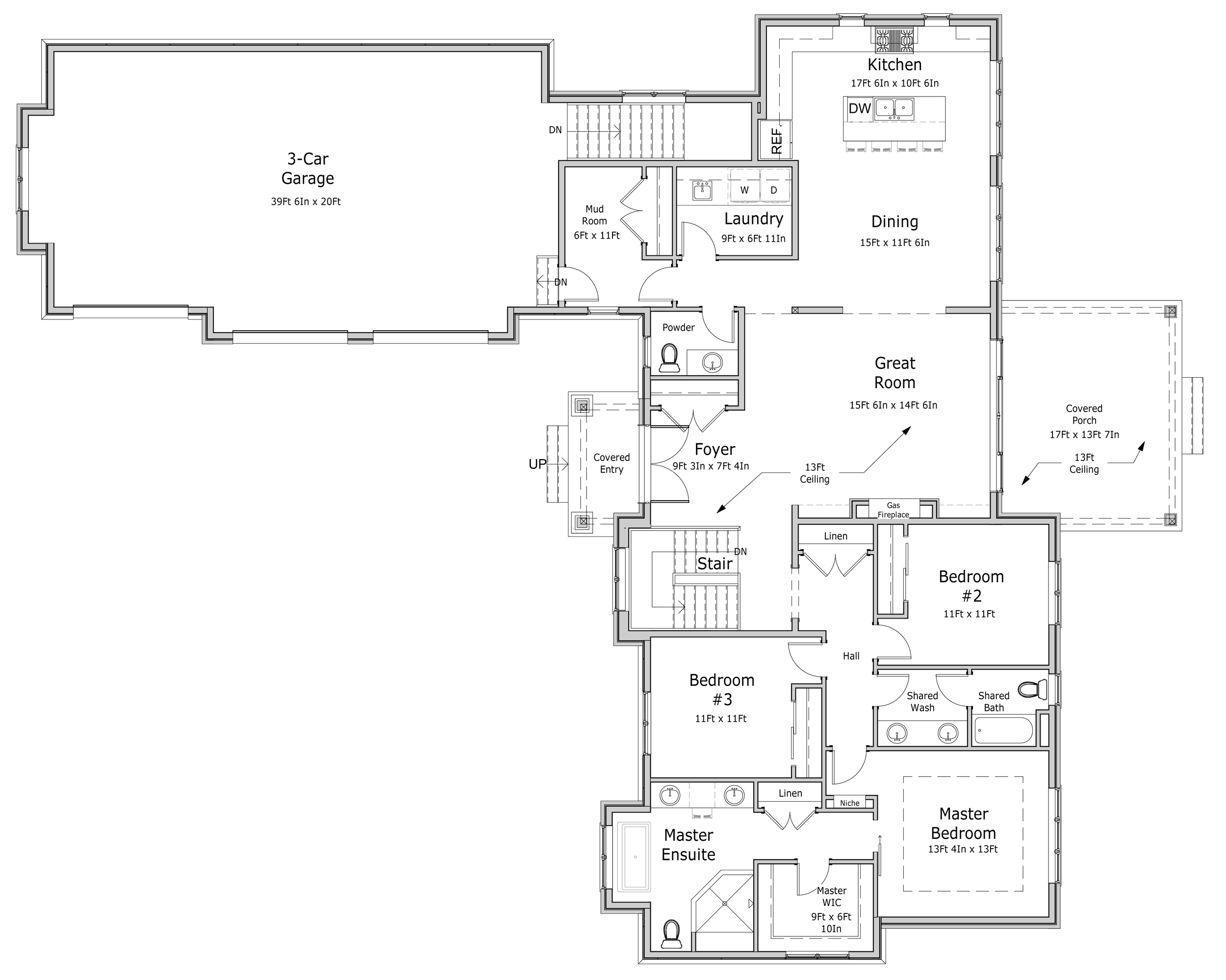 The Staffordshire floorplan snapshot.